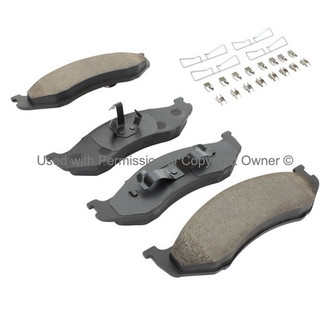 Quality-Built® - Premium New Ceramic Front Disc Brake Pads