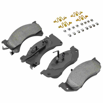 Quality-Built® - Premium New Semi-Metallic Front Disc Brake Pads