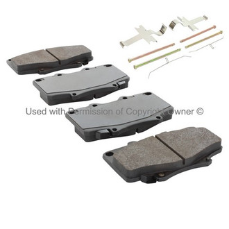 Quality-Built® - Premium New Ceramic Front Disc Brake Pads