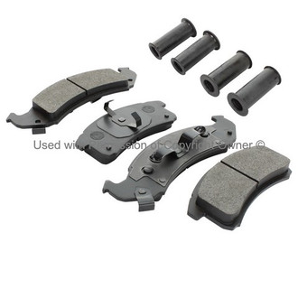 Quality-Built® - Premium New Semi-Metallic Front Disc Brake Pads
