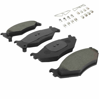 Quality-Built® - Premium New Semi-Metallic Front Disc Brake Pads