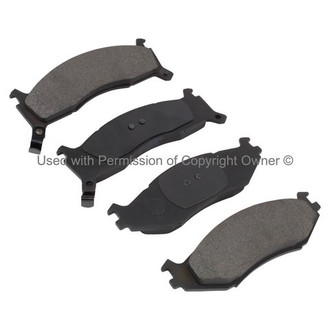 Quality-Built® - Premium New Semi-Metallic Front Disc Brake Pads
