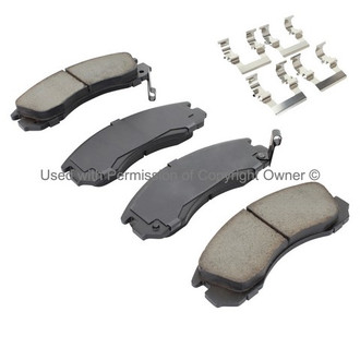 Quality-Built® - Premium New Ceramic Front Disc Brake Pads