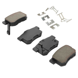 Quality-Built® - Premium New Ceramic Rear Disc Brake Pads