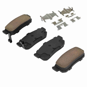 Quality-Built® - Premium New Semi-Metallic Rear Disc Brake Pads