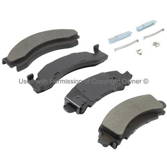 Quality-Built® - Premium New Semi-Metallic Front Disc Brake Pads