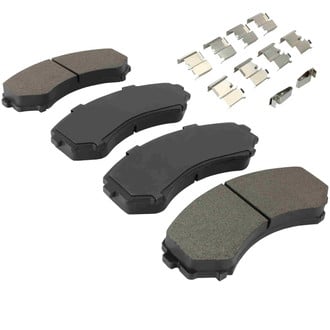 Quality-Built® - Premium New Semi-Metallic Front Disc Brake Pads
