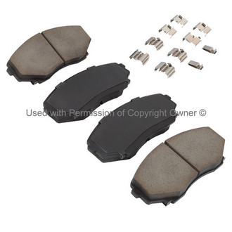 Quality-Built® - Premium New Semi-Metallic Front Disc Brake Pads