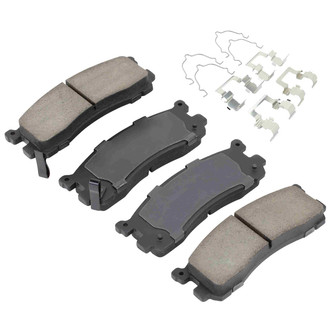 Quality-Built® - Premium New Ceramic Rear Disc Brake Pads