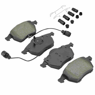 Quality-Built® - Premium New Semi-Metallic Front Disc Brake Pads