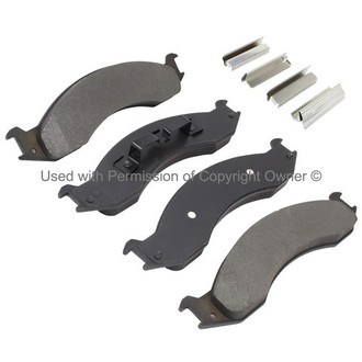 Quality-Built® - Premium New Semi-Metallic Front Disc Brake Pads