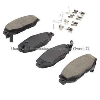Quality-Built® - Premium New Ceramic Rear Disc Brake Pads