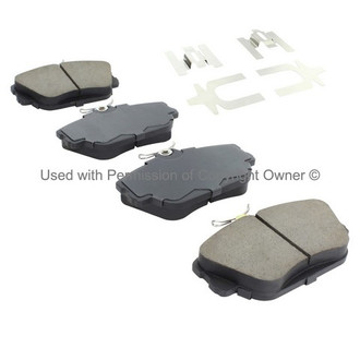 Quality-Built® - Premium New Semi-Metallic Front Disc Brake Pads