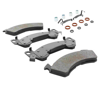 Quality-Built® - Premium New Semi-Metallic Front Disc Brake Pads