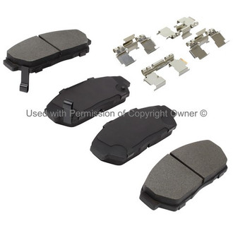 Quality-Built® - Premium New Ceramic Front Disc Brake Pads