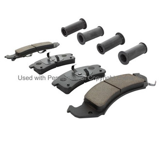 Quality-Built® - Premium New Ceramic Front Disc Brake Pads