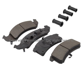 Quality-Built® - Premium New Semi-Metallic Front Disc Brake Pads