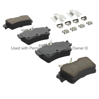 Quality-Built® - Premium New Ceramic Rear Disc Brake Pads