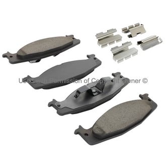 Quality-Built® - Premium New Semi-Metallic Front Disc Brake Pads
