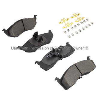 Quality-Built® - Premium Semi-Metallic Brake Pads