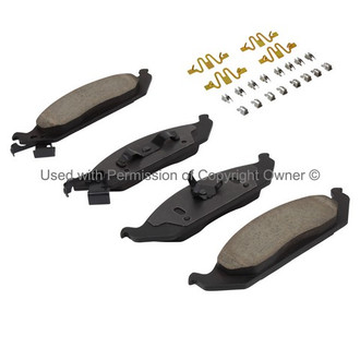 Quality-Built® - Premium New Ceramic Front Disc Brake Pads