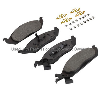 Quality-Built® - Premium New Semi-Metallic Front Disc Brake Pads