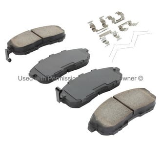Quality-Built® - Premium New Ceramic Front Disc Brake Pads