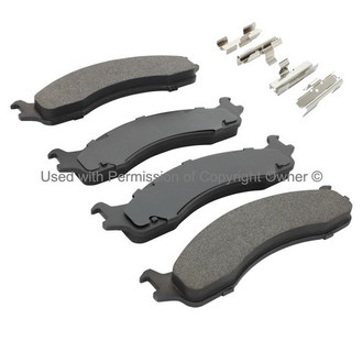 Quality-Built® - Premium New Semi-Metallic Front Disc Brake Pads