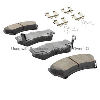 Quality-Built® - Premium New Ceramic Front Disc Brake Pads