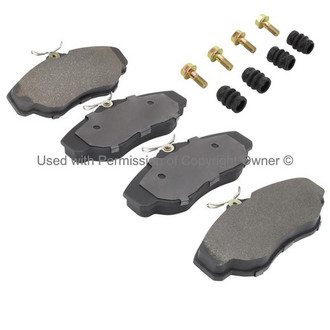 Quality-Built® - Premium New Semi-Metallic Front Disc Brake Pads