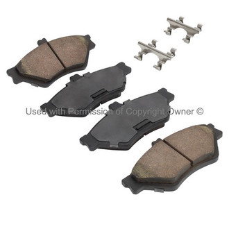 Quality-Built® - Premium New Semi-Metallic Front Disc Brake Pads