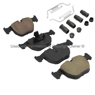 Quality-Built® - Premium New Semi-Metallic Front Disc Brake Pads
