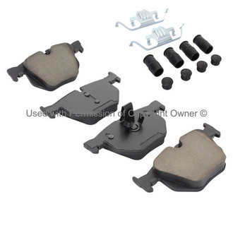 Quality-Built® - Premium New Semi-Metallic Rear Disc Brake Pads