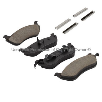 Quality-Built® - Premium New Ceramic Rear Disc Brake Pads