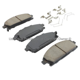 Quality-Built® - Premium New Ceramic Front Disc Brake Pads