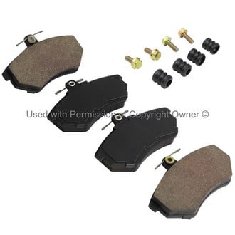 Quality-Built® - Premium New Semi-Metallic Front Disc Brake Pads