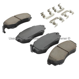 Quality-Built® - Premium New Ceramic Front Disc Brake Pads