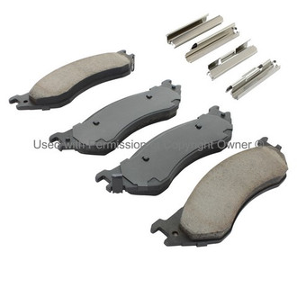 Quality-Built® - Premium New Semi-Metallic Front Disc Brake Pads