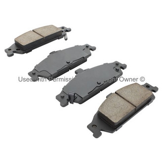 Quality-Built® - Premium New Ceramic Front Disc Brake Pads