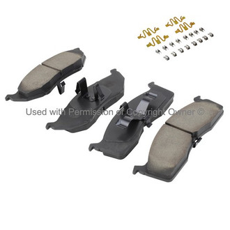 Quality-Built® - Premium New Ceramic Front Disc Brake Pads