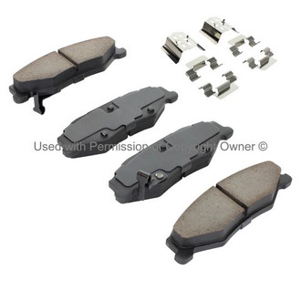 Quality-Built® - Premium New Ceramic Rear Disc Brake Pads