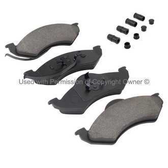 Quality-Built® - Premium New Semi-Metallic Front Disc Brake Pads