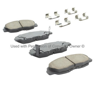 Quality-Built® - Premium New Ceramic Front Disc Brake Pads
