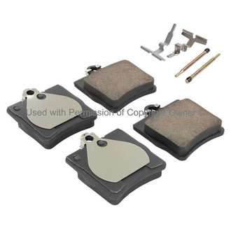 Quality-Built® - Premium New Ceramic Rear Disc Brake Pads