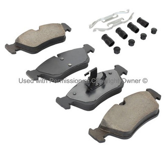 Quality-Built® - Premium New Ceramic Front Disc Brake Pads