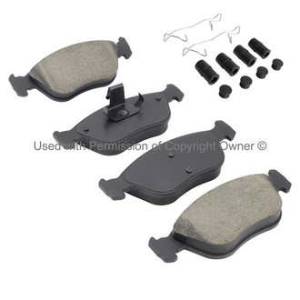 Quality-Built® - Premium New Semi-Metallic Front Disc Brake Pads