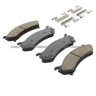 Quality-Built® - Premium New Semi-Metallic Rear Disc Brake Pads