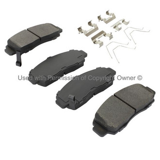 Quality-Built® - Premium New Ceramic Front Disc Brake Pads