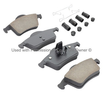 Quality-Built® - Premium New Ceramic Rear Disc Brake Pads