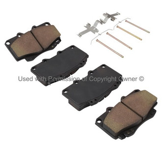 Quality-Built® - Premium New Semi-Metallic Front Disc Brake Pads